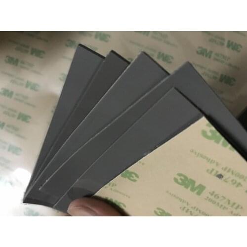6w High Thermal Conductivity Silica Gel 3M Single-sided Adhesive 467 100mm*100mm CPU Cooling Silicone Pad