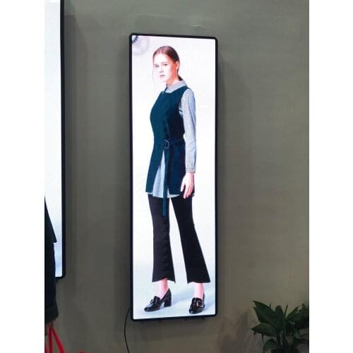 Led display Wifi floor standing p2.5 advertising digital led poster for shopping store