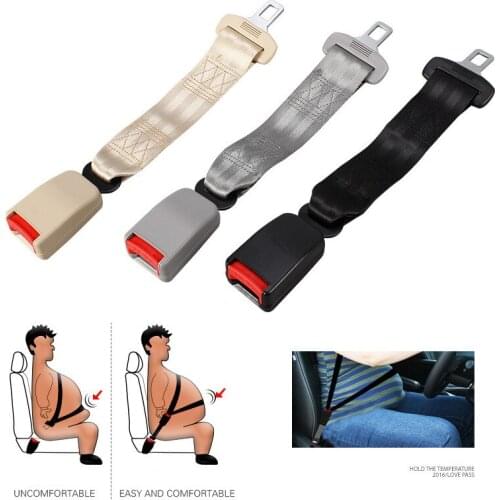 Universal Car Seat Belt Extender Cover Safety Belt Extension Plug Buckle Seat Belt Clip Extender Cover Auto For Pregnancy Fatty