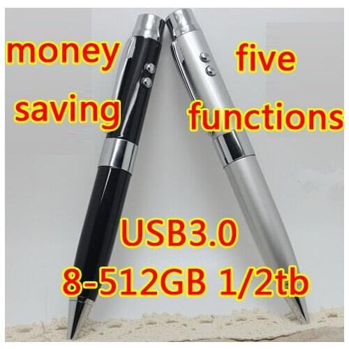 5in1 100% Real Capacity Usb Flash Drive 3.0 High Speed 8GB-32GB Pendrive 64GB 128GB 512GB Memory Stick Flash Card 1TB 2TB Gift