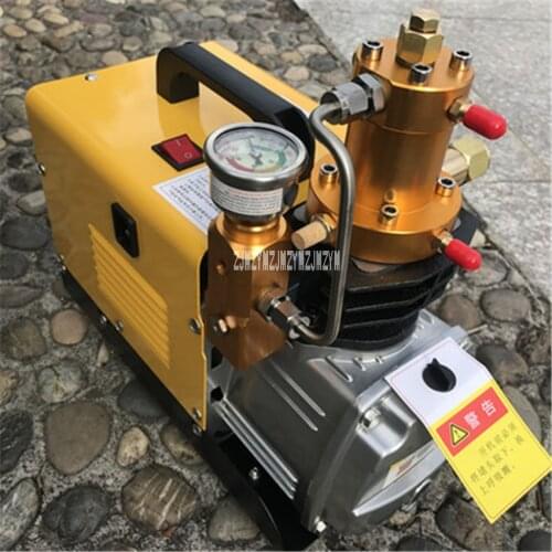 30MPA High Pressure Air Pump High-quality Stainless Steel Single Cylinder Water Cooling Small Electric Air Pump 220V 1.8KW/2KW