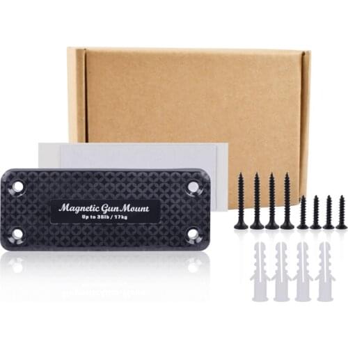 1 Piece 36LBS Gun Magnetic Mount Holder Holster Magnet for Car Home Safe Tool Table Bedside Frame Load Bearing Free Shipping