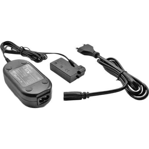 1pcs ACK-E8 Power Supply DR-E8 External Power Adapter for Canon 550D600D for Canon EOS Rebel T5i Charger Adapter ONLENY