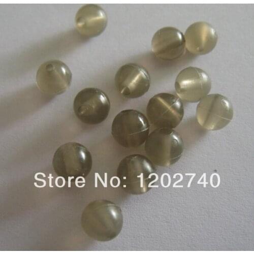 500 x 6 mm Soft Tapered Bore Beads in Translucent Brown-Carp Terminal End Tackles, Fishing Tackles for Carp Fishings