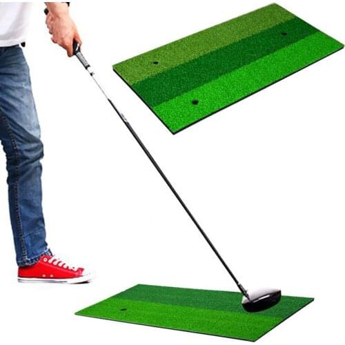 60x30cm Golf Hitting Practice Mat Artificial Lawn Grass Training Pad with Tee Golf Hitting Mat Golf Training Aids