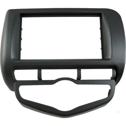 9 Inch Car Stereo Radio Fascia Dash Installation CD Panel Trim Kit for Honda Fit Jazz City 2002-2008 2003 04 05