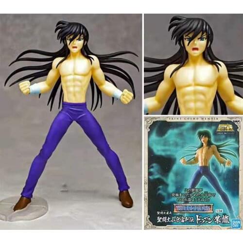 In Stock Original Banpresto Saint Seiya Shiryu Tenma Action Figure Model Toys Anime Brinquedos Figurals