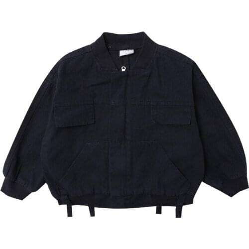 Boys' jackets spring and autumn childrens jackets fashion solid color zipper boys' spring and autumn jackets childrens jackets