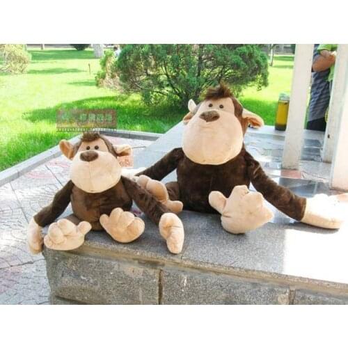 Stuffed animal 30cm jungle monkey plush toy doll w2834
