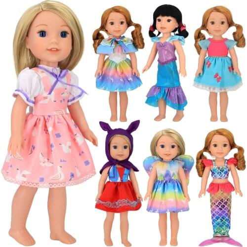 Fit 14inch 36-40cm FAMOSA Nancy Doll Clothes Silicone doll accessories Fashion dresses, swimsuits Girls gift