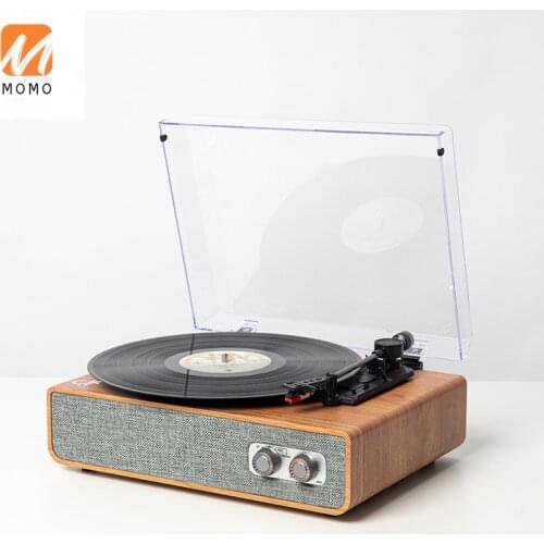 Vinyl Box Jukebox Sound-Keeping LP BluetoothDynamic Magnetic Adjustable Needle Pressure Integrated Electric Singing Simple Audio