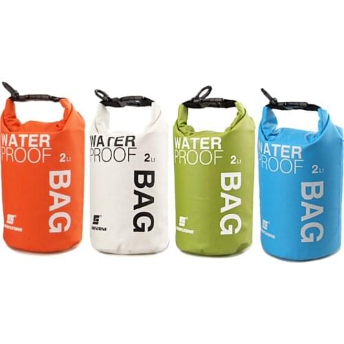 High Quality 2L Waterproof Dry Bag Pouch for Camping Boating Kayaking Fishing Rafting Canoeing Swim Hiking Outdoor Accessory