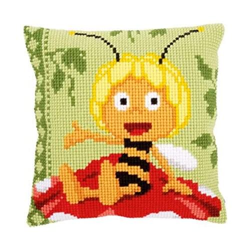 Latch Hook Cushion Yarn for Cushion Cover Animal Pillow Case Home Decorative Sofa Cushion Printed Canvas Pillow