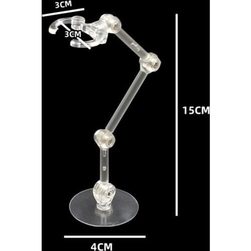 10 Pcs Doll Stands Figure Robot Model Effect Stage Act Suit Display Bracket Action Base For 1/144 SHF Saint Sic