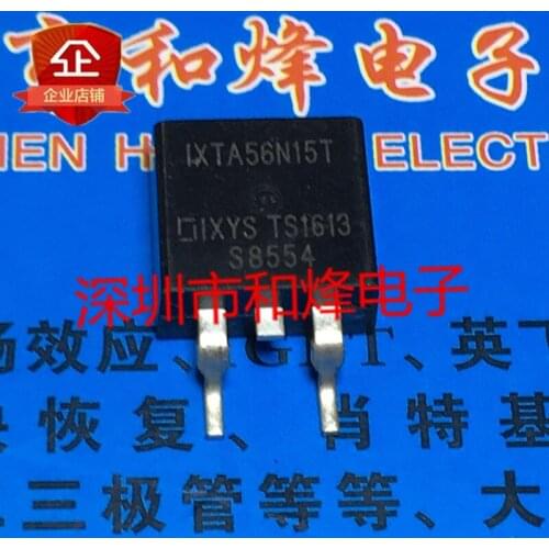 100% New&original IXTA56N15T TO-263 150V 56A