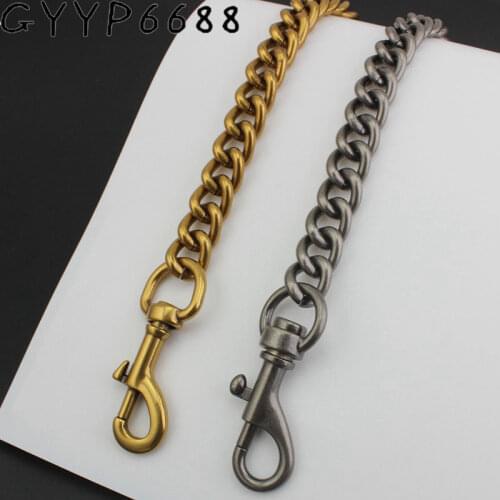 13mm Antique gold Bag accessories high-grade aluminum chain accessories luxury bag belt accessories with one shoulder slung