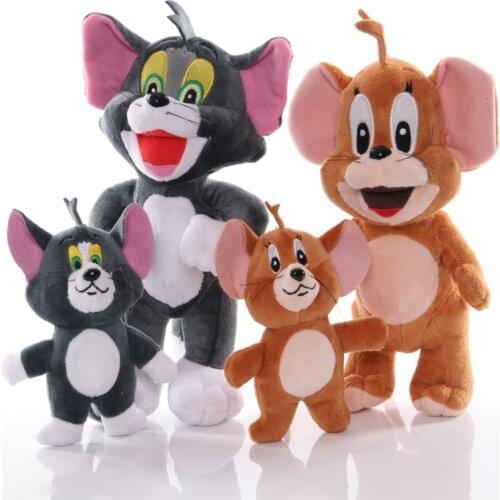 15-30CM Cartoon Tom & Jerry Plush toys Plush doll Cute toys The best holiday gift for children