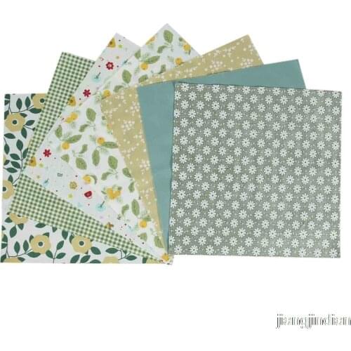 25x25cm Cotton Fabric Printed Cloth Sewing Quilting Fabrics for Patchwork Needlework DIY Handmade Accessories