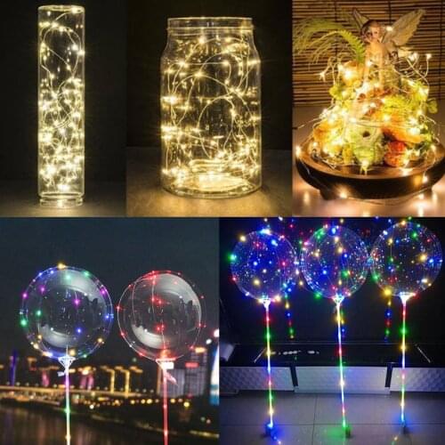 3M LED String Light Silver Wire Fairy Warm White Garland Home Birthday Wedding Party Curtain Decoration Holiday Christmas Lights