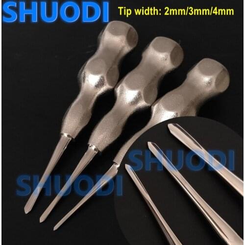 3 pcs/2pcs Hollow Handle Dental Root Elevator Dental Loosening Elevator Root Extraction Tool Minimally Invasive