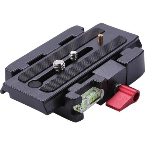 Aluminum Quick Release Plate Assembly P200Clamp Adapter for Manfrotto 577 501 500AH 701HDV Q5 Camera Tripod Accessories