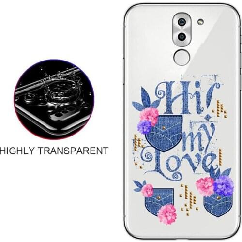 Mobile Phone Case For Huawei Honor 6x Transparent Pattern Ultra-thin Mobile Phone
