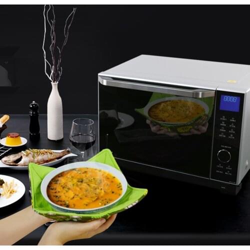 Bowl Huggers Microwave Safe Bowl Holder Heat Resistant Bowl Cozy Holder Kitchen Supplies TS2 Table Decoration Accessories