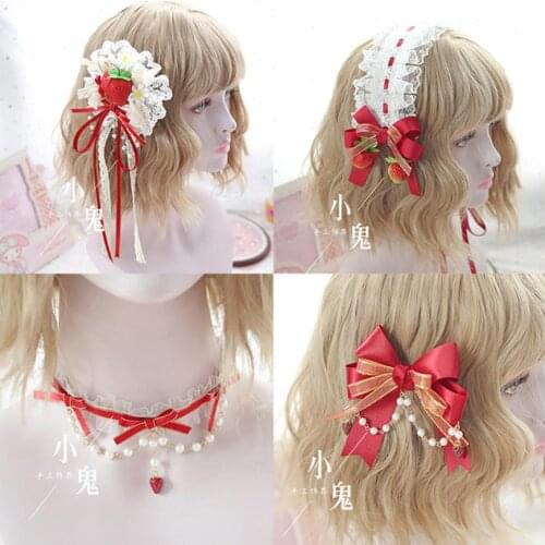 Childrens Lolita Hair Band Headdress Bowknot Lace Princess Hair Accessories Hairpin Spain Retro Palace Headdress A96