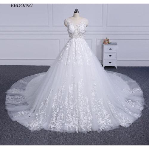 Кружевные свадебные платья EBDOING China At AliExpress