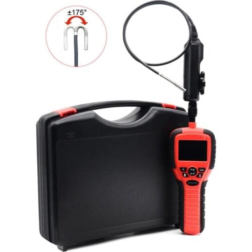 Digital Industrial Endoscope 2.7 inch LCD Borescope Videoscope Turn Lens In Both Direction Inspection Camera Snake Tube Camera