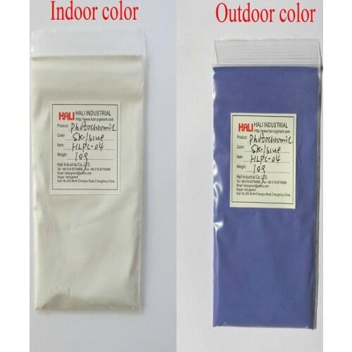 Photochromic pigment,item:HLPC-04,color:skyblue,1lot=10gram,free shipping