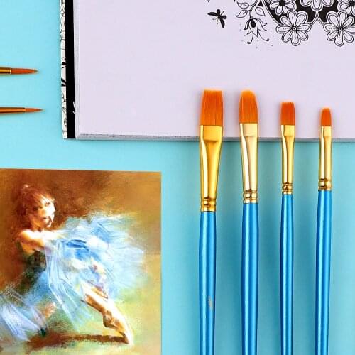 Нейлоновые кисти для рисования Jianwu China At AliExpress