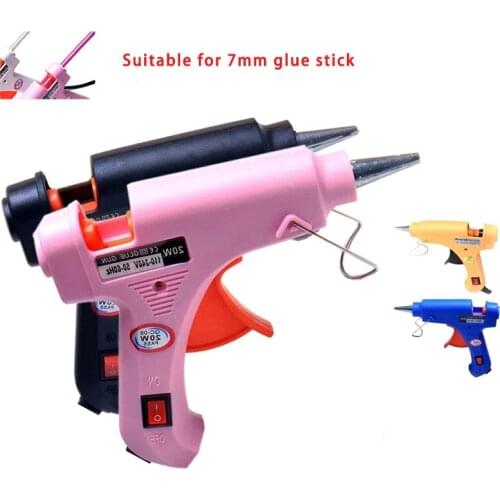 Glue Gun 20W Hot Melt Glue Gun Repair Heat Gun Pneumatic DIY Tools Hot Professional High Temp Tools for Home Free Shipping
