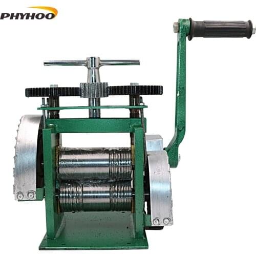Combination Rolling Mill Machine Manual Metal Rollers Flattening Designs Tool Jewelry making tools