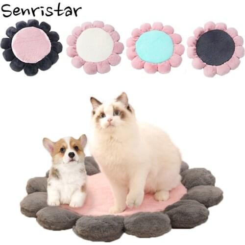 Pet Soft Plush Dog Bed Mats For Small Medium Large Dogs Living Room Bedroom Blanket Pad Cat Puppy Dog Breathable Cushion Beds