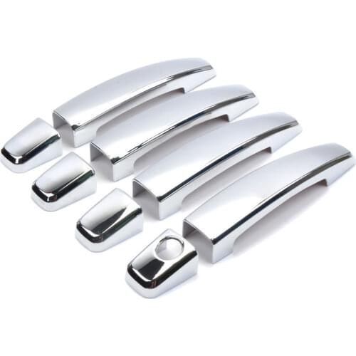 Door Handle Cover Trim for Chevy Cruze Astra 2009 2010 2011 2012 2013 2014 Malibu Trax Aveo Captiva / Buick Encore Chrome