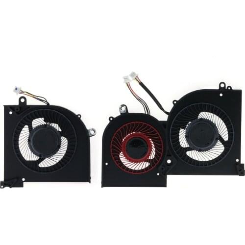 NEW CPU&GPU Cooling Fan For MSI GS65 GS65VR MS-16Q2 16Q2-CPU-CW 16Q2-GPU-CW