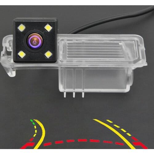 Variable Parking Line Dynamic Trajectory Tracks Car Rear View Backup Camera For VW Polo V (6R) Golf 6 VI Passat CC Magotan