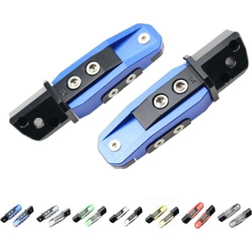 Rear Footrests Foot Pegs Pedal Pads For Kawasaki ZX 9R 10R 12R Ninja650 ZRX1200