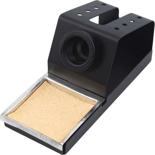Electric Soldering Iron Stand Holder Small And Simple Soldering Iron Frame With Solder Sponge Metal Support Station
