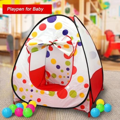 Portable Baby Playpen Children Ball Pit Dry Pool Folding Playground Indoor Outdoor Playpens Childrens Tent piscina bebe