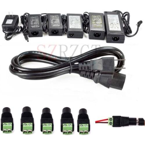 LED Adapter 12V 1A 2A 3A 5A 6A 8A 10A LED Strip Power Supply Low Voltage Transformer Driver Plug For LED Strip&Computer