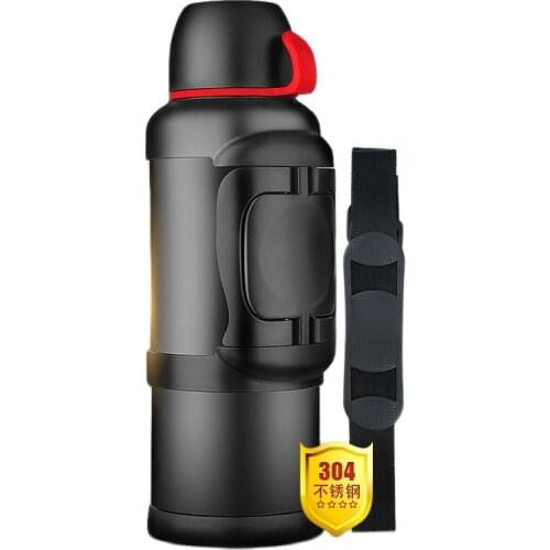 Outdoor sports bottle outdoor large-capacity travel 4L home thermos car bottle stainless steel thermal pot