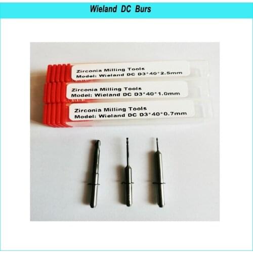 VHF compatible Diamond coating milling burs for CADCAM Machines K5 40mm, VHF K2 K4 K5 zirconia milling burs