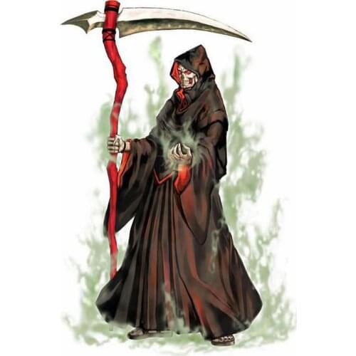 Grim Reaper temporary tattoo sticker death waterproof temporary tattoos stickers arm body arts flash tattoo tatoos for men