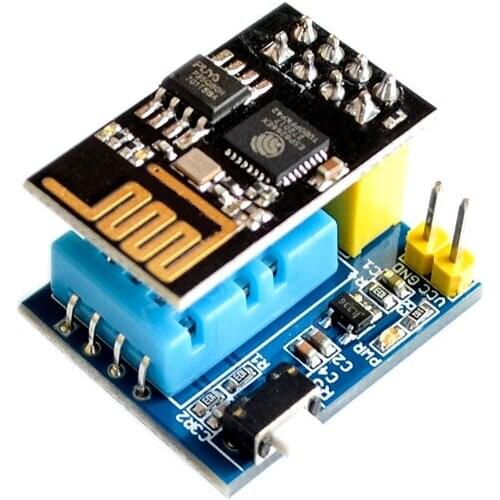 1pcs ESP8266 ESP-01 ESP-01S DHT11 Temperature Humidity Sensor Module esp8266 Wifi NodeMCU Smart Home IOT (with ESP01)