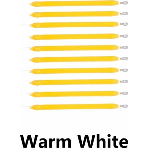 10pcs Edison Bulb Filament Lamp Parts DC3V DC12V LED Chip Incandescent Light Accessories Diode For Repair LED bulb Tubt White