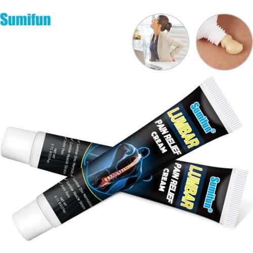 Sumifun 2pcs Chinese Balm Lumbar Spine Pain Relief Ointment Arthritis Joint Back Rheumatism Arthritis Muscle Sprain Cream