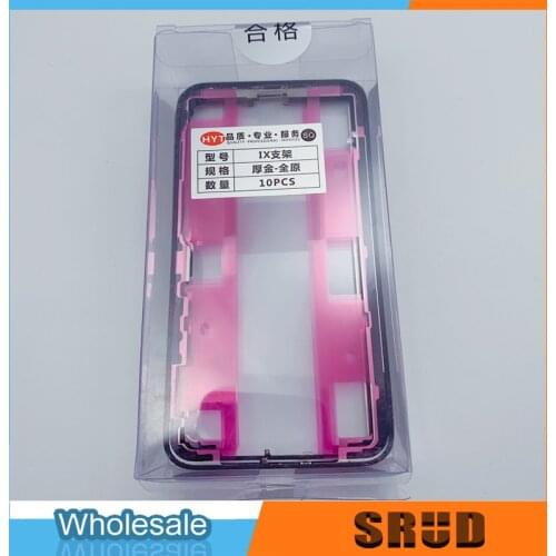 Free Shipping 5Pcs High Quality Front Frame Bezel for iPhone 11 pro XS Max XR X LCD Screen Middle Frame Bezel With Adhesive Tape