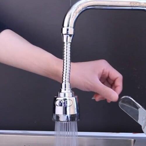 360 Rotate Kitchen Faucet Aerator Water Diffuser Bubbler Water Saving Filter Anti-Splash Sink Sprayer Facuet Nozzle Head